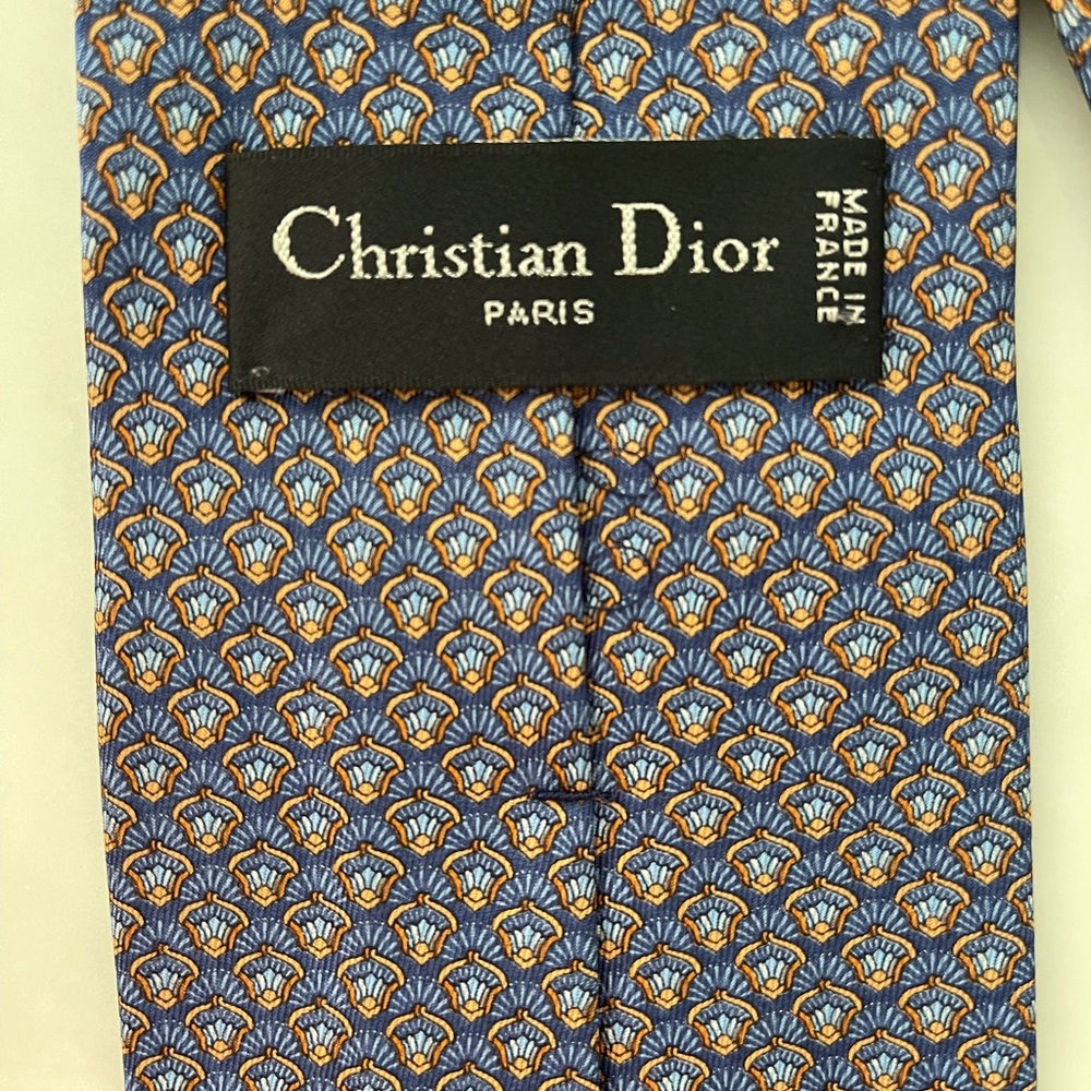 💠 Christian Dior Paris Tie | Silk | Made in 🇫🇷 - Picture 9 of 10